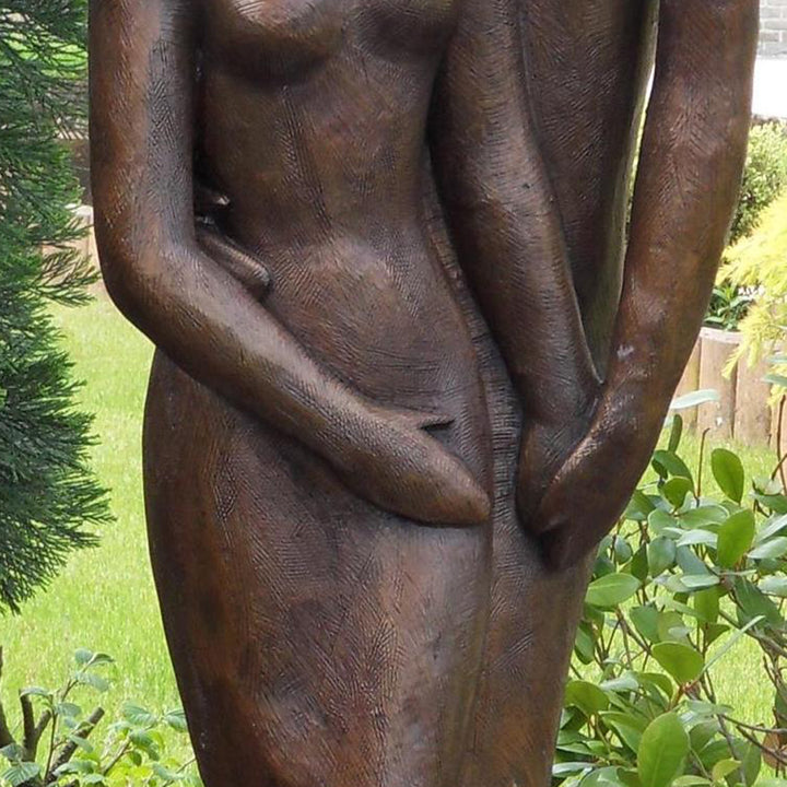 Bronzeskulptur: Die Liebenden