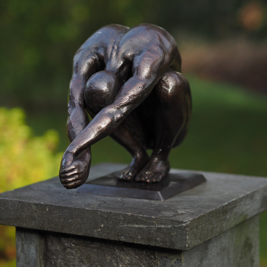 Bronzeskulptur: The Dive