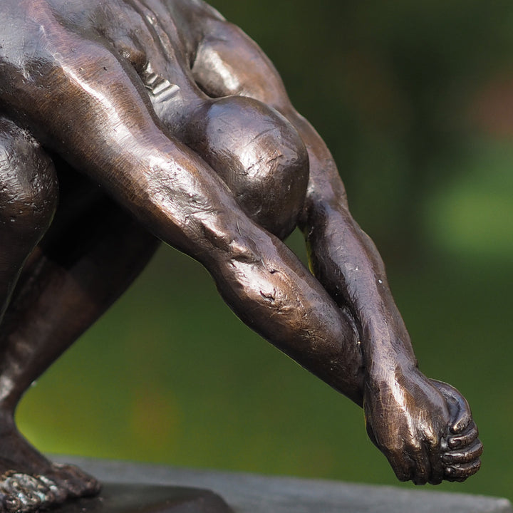 Bronzeskulptur: The Dive