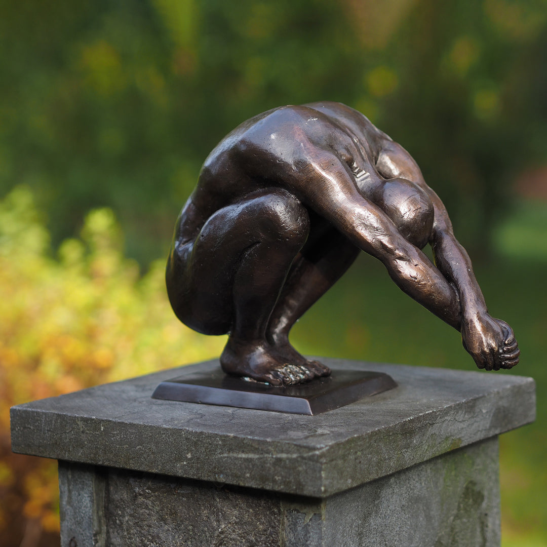 Bronzeskulptur: The Dive