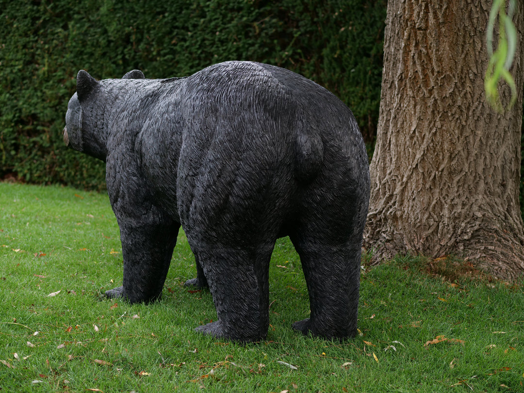 Bronzeskulptur: Bär