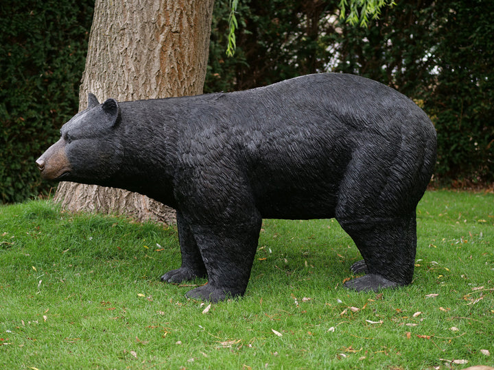 Bronzeskulptur: Bär