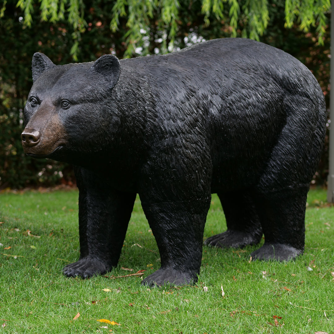 Bronzeskulptur: Bär