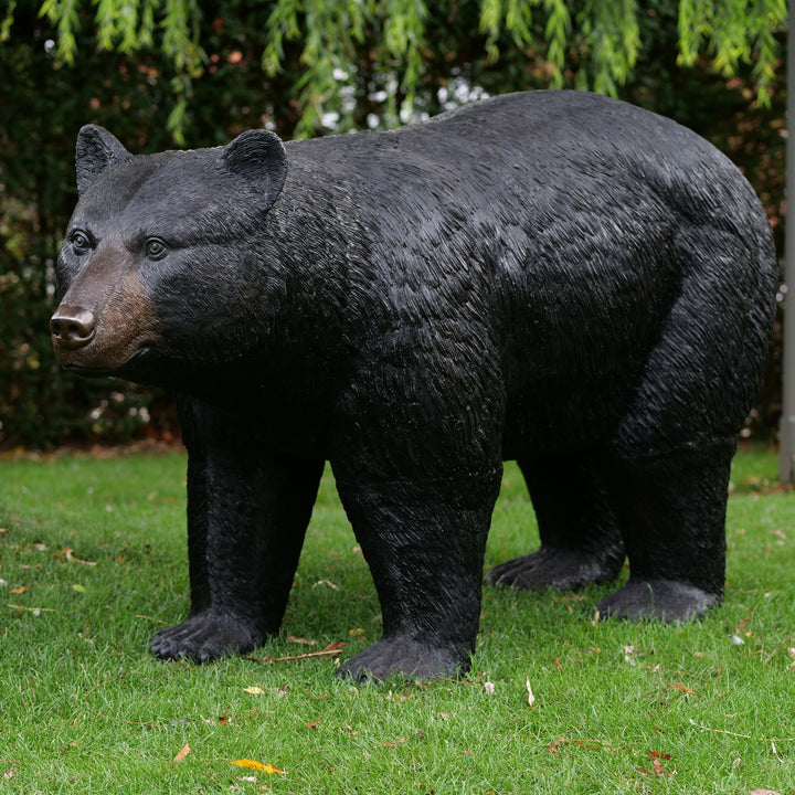 Bronzeskulptur: Bär