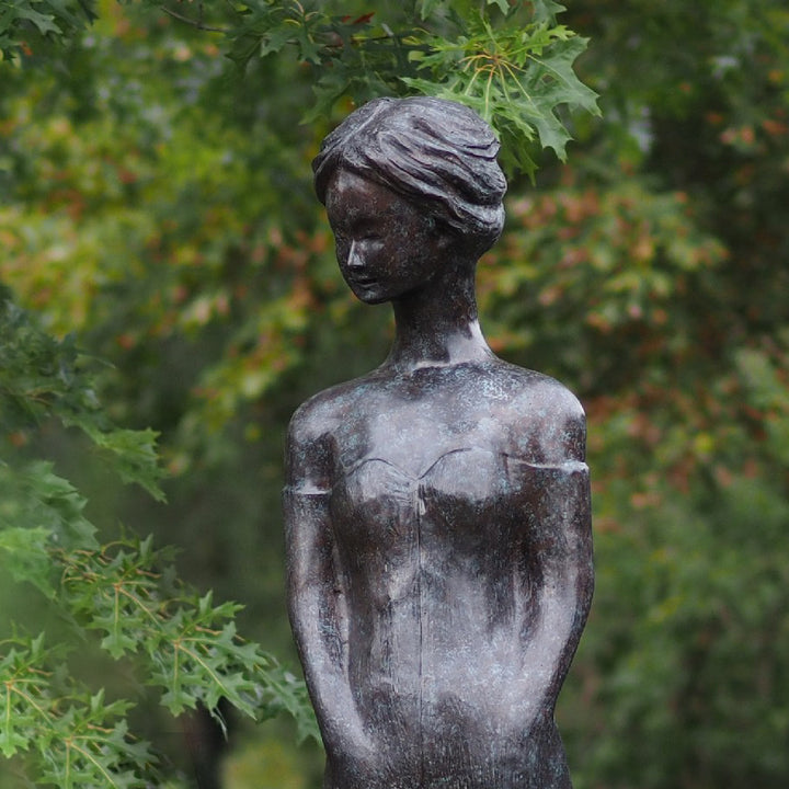 Bronzeskulptur: Zwei Frauen