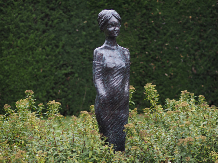 Bronzeskulptur: Zwei Frauen